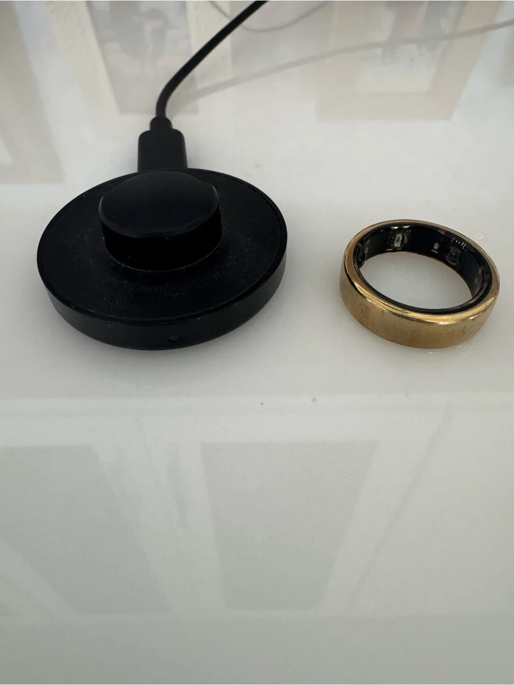 Oura Gold Horizon Smart Ring (Size 13)